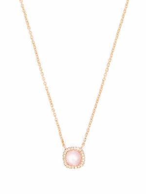 Tirisi collier Milano en or rose 18ct à pendentif à diamants