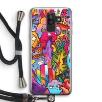 Dreams: Samsung Galaxy J8 (2018) Transparant Hoesje met koord