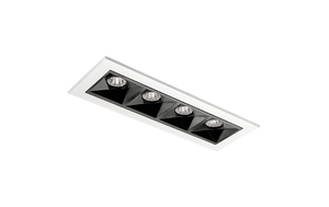 SG LED wit rechthoekig inbouwarmatuur Inspire R 3000K LED 8W