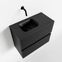 Toiletmeubel Mondiaz Ada | 60 cm | Meubelkleur Urban | Lex wastafel Urban Links | Zonder kraangat Toiletmeubel Mondiaz Ada | 60 cm | Meubelkleur Urban | Lex wastafel Urban Links | Zonder kraangat