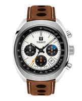 Horlogeband Tissot T1244271603101 / T610045138 Leder Bruin 22mm
