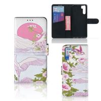 OPPO A91 | Reno3 | Telefoonhoesje | Met pasjeshouder | Bird Standing