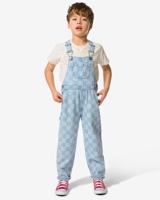 HEMA Kinderjumpsuit blokken lichtblauw (lichtblauw)