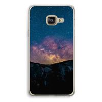 Travel to space: Samsung A3 (2017) Transparant Hoesje