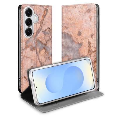 Telefoonhoesje Samsung Galaxy S26 Plus Marmer Oranje