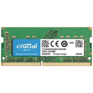 Crucial 8GB DDR4 2400 Werkgeheugenmodule voor laptop DDR4 8 GB 1 x 8 GB 2400 MHz 260-pins SO-DIMM CL17 CT8G4S24AM