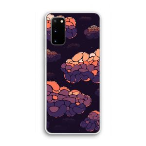 Patroon Wolken: Samsung Galaxy S20 Transparant Hoesje