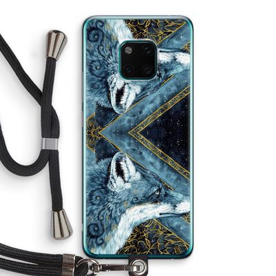 Golden Fox: Huawei Mate 20 Pro Transparant Hoesje met koord