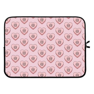 Chicks before dicks: Laptop sleeve 15 inch