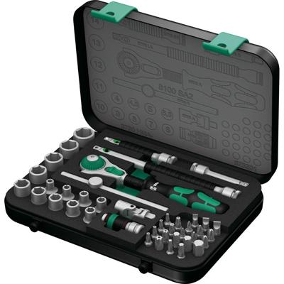 Wera 8100 SA 2 Zyklop Speed ratelset 1/4" gereedschapsset
