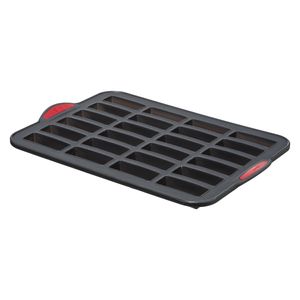 Mini cakes bakken bakvorm/bakblik - 33 x 23 cm - voor 24x stuks - Siliconen