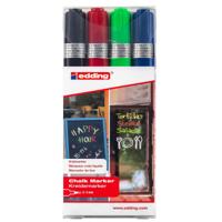 Edding 4095 • krijtmarker 2-3mm assorti 4pcs
