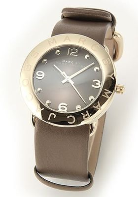 Horlogeband Marc by Marc Jacobs MBM1153 / MBM1150 Leder Olijfgroen 20mm
