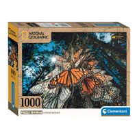 Clementoni Legpuzzel National Geographics Vlinder, 1000st. - thumbnail