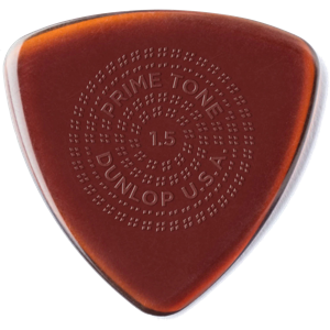 Dunlop Primetone Triangle Grip Pick 1.5mm plectrumset (3 stuks)