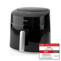 Nedis Heteluchtfriteuse | 7,2 l | Tijdschakelaar: 240 min | Aantal vooraf ingestelde programma&apos;s: 8 | Digitaal | Zwart - KAAF170BK