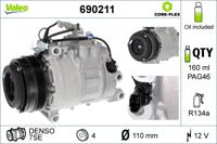 Valeo Airco compressor 690211 - thumbnail