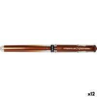 Gelpen Uni-Ball SIGNO BROAD Brons 0,6 mm 1,0 mm (12 Stuks)