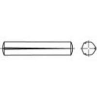 TOOLCRAFT TO-5378733 Gekerfde conische pen 6 mm RVS A1 100 stuk(s) - thumbnail