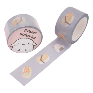 Paper Sutekka Washi Tape - Onigiri Tamago Bento Box  25 mm