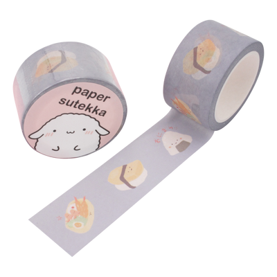 Washi Tape - Onigiri Tamago Bento Box 25 mm