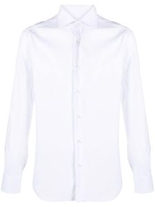 Barba chemise à col italien - Blanc