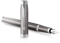 Parker IM Rituals vulpen, grijs CT, medium, giftbox