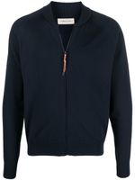 Corneliani veste de sport à rayures latérales - Bleu