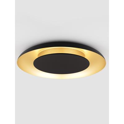 Lyora Design plafondlampEpos Ø 60cm zwart met goud - 9345707