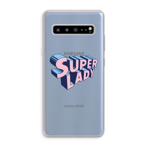 Superlady: Samsung Galaxy S10 5G Transparant Hoesje