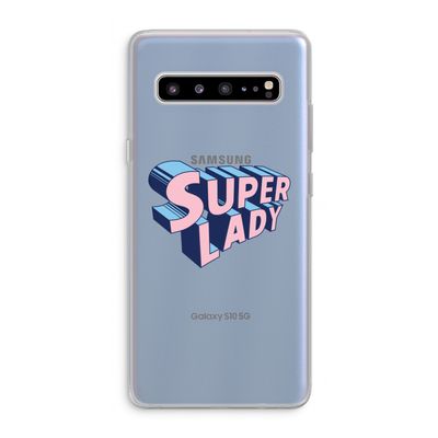 Superlady: Samsung Galaxy S10 5G Transparant Hoesje