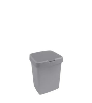 Sunware Delta prullenbak klep 10L grijs