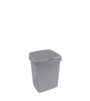 Sunware Delta prullenbak klep 10L grijs