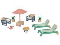 Playtive Houten poppenhuis-meubels / poppen (Tuinmeubels) - thumbnail