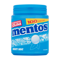 Mentos kauwgom mighty mint xl (6x 100 stuks)