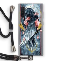 Golden Raven: Samsung Galaxy Note 10 Transparant Hoesje met koord