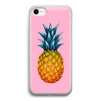 Grote ananas: iPhone SE 2020 Transparant Hoesje