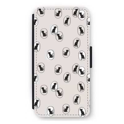 Miauw: iPhone 12 Pro Max Flip Hoesje