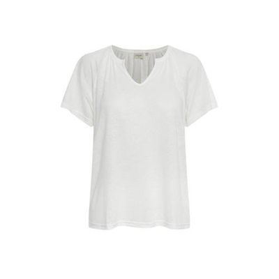 Cream T-shirt wit Cream T-shirt wit