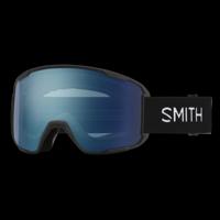 Smith Preview Sneeuwbril Black - ChromaPop Everyday Blue Mirror One Size