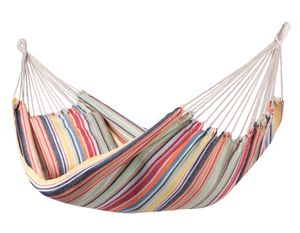 'Minorca' Double Tweepersoons Hangmat - 180 kg - Veelkleurig - Brazilië - 123 Hammock