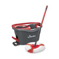 Mop with Bucket Vileda Turbo Easywriting & Clean Polypropyleen