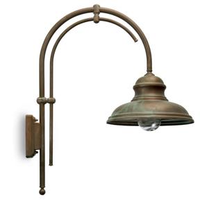 Moretti Luce Landelijke hanglamp Mill - verouderd messing 1720.T.AR