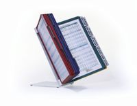 Durable Standaard voor bureaustandaard VARIO® TABLE 20 Donkerblauw, Geel, Groen, Rood DIN A4 Aantal meegeleverde displaypanels 20 - thumbnail