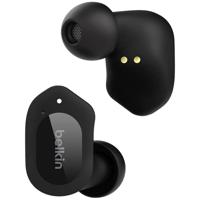 Belkin SoundForm Play In Ear headset Bluetooth Zwart Headset, Oplaadbox, Bestand tegen zweet