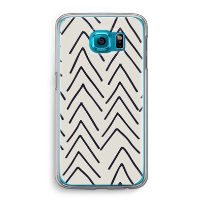 Marrakech Arrows: Samsung Galaxy S6 Transparant Hoesje