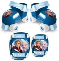 Disney Frozen 2 rolschaatsen met bescherming meisjes blauw maat 23-27