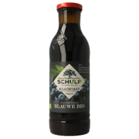 Schulp Krachtsap blauwe bessensap puur bio 750 Milliliter