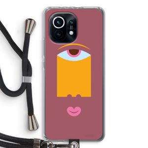 Mono V: Xiaomi Mi 11 Transparant Hoesje met koord