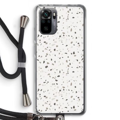 Terrazzo N°14: Xiaomi Redmi Note 10 Pro Transparant Hoesje met koord